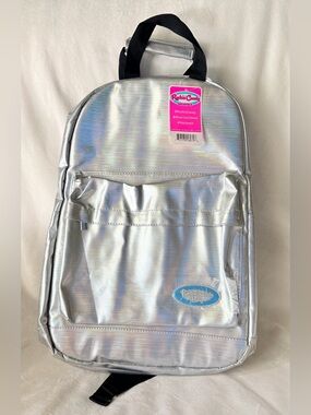 ✨NWT✨ Silver Backpack with Multiple Pockets by Rock Candy by American Jewel